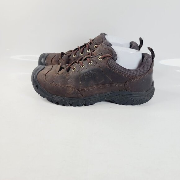 Keen Men\'s Brown Black Targhee III Leather Lace Up Oxford Shoes US Size 9.5 main image 3